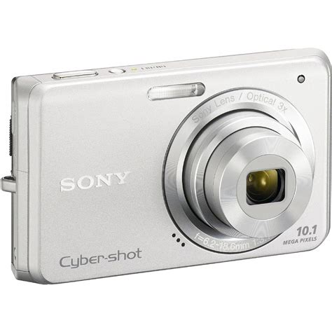 Sony DSCW180 Cyber-shot® 10.1 Megapixel 3X Optical Zoom Digital Camera - Silver