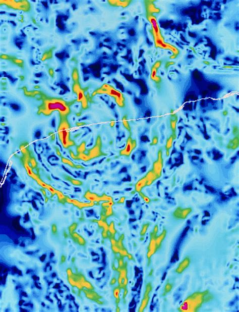 Gravity Map Showing Chicxulub Crater, Yucatan Photograph by Geological Survey Of Canada - Fine ...