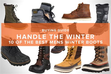 10 Best Winter Boots for Men That Can Handle Snow And Ice