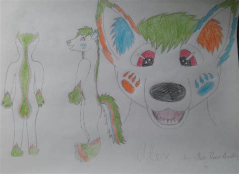 My W.I.P. Arctic Fox Fursona by Prix-the-Yeen on DeviantArt