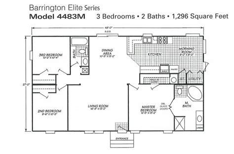 Beautiful Fleetwood Mobile Homes Floor Plans - New Home Plans Design