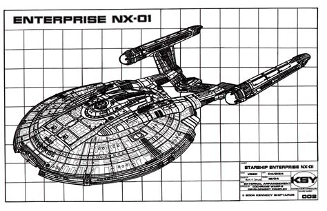 Star Trek Enterprise Blueprints