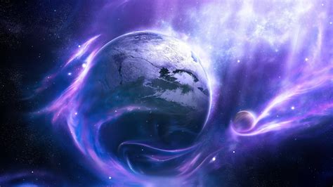 🔥 [70+] Purple and Blue Galaxy Wallpapers | WallpaperSafari