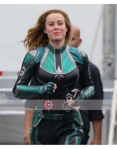 Captain Marvel Carol Danvers Costume | Brie Larson Jacket