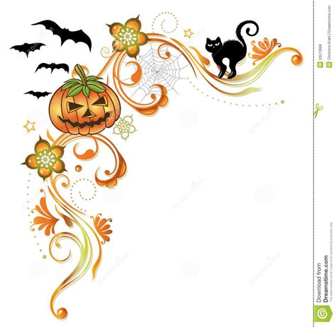 Free Halloween Clip Art Halloween Borders Pumpkins Halloween Border ... | Halloween borders ...