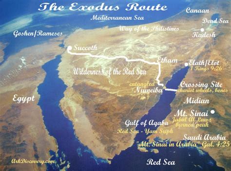 The Exodus Route | Crossing the red sea, Red sea, Bible mapping