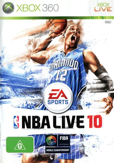 NBA Live 10 (2009) box cover art - MobyGames