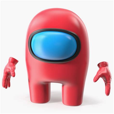 Among Us Character Red Rigged 3D Model $39 - .max - Free3D