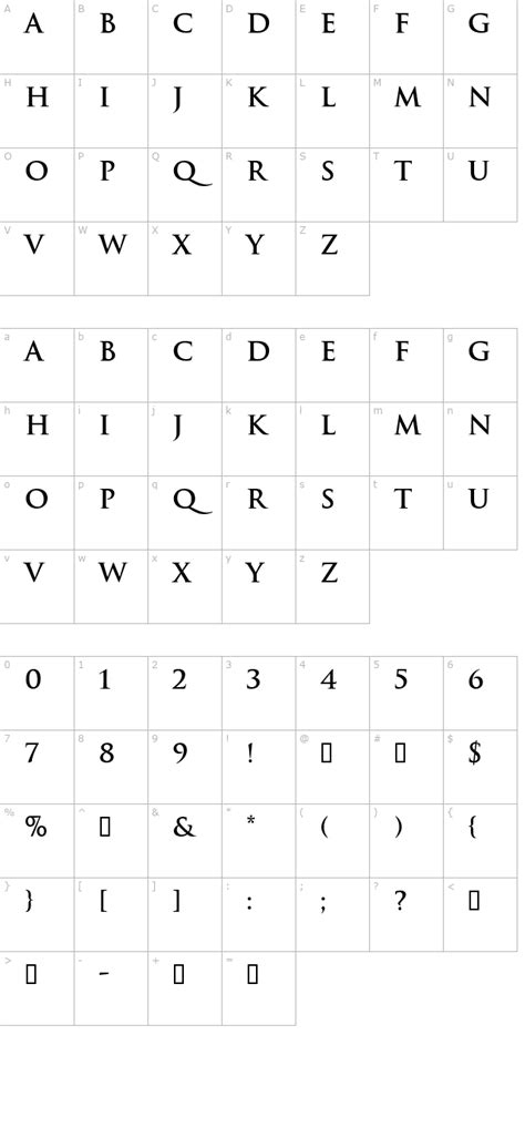 Download Trajan Bold Font - Free Font Download - FontPalace.com