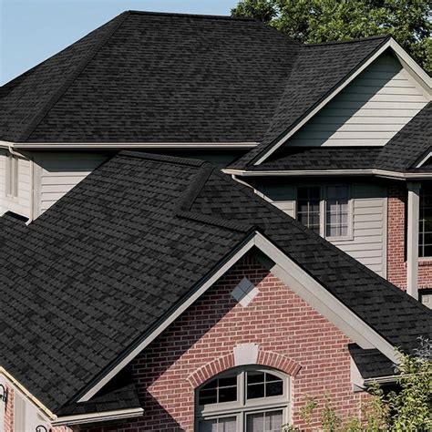 Owens Corning Oakridge 32.8-sq ft Artisan Twilight Black Laminated Architectural Roof Shingles ...