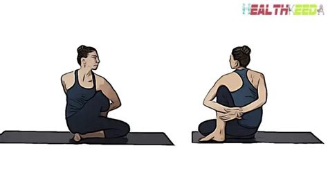 Ardha Matsyendrasana (Half Spinal Twist) steps, precautions and benefits