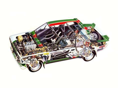 48 Best Cutaway drawings images | Cutaway, Technical illustration, Race cars