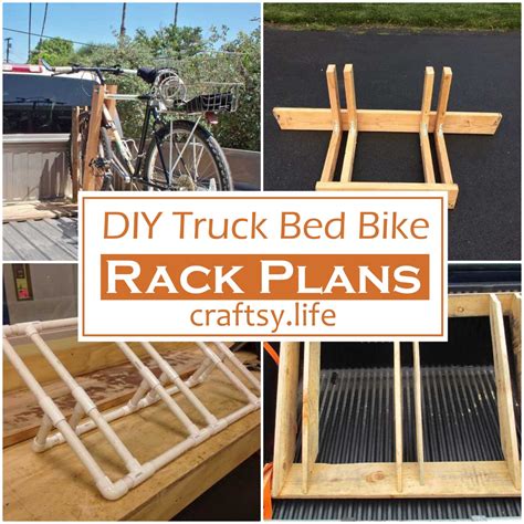 19 Easy DIY Truck Bed Bike Rack Plans For Tourists - Craftsy