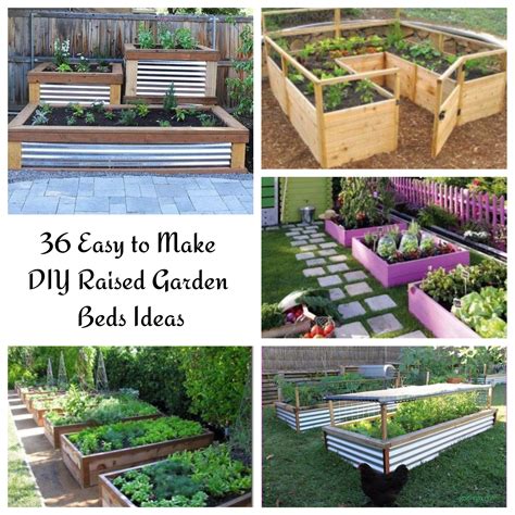 How To Diy Raised Garden Beds