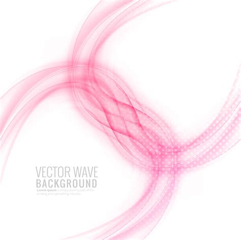 Beautiful pink stylish wave background 246177 Vector Art at Vecteezy