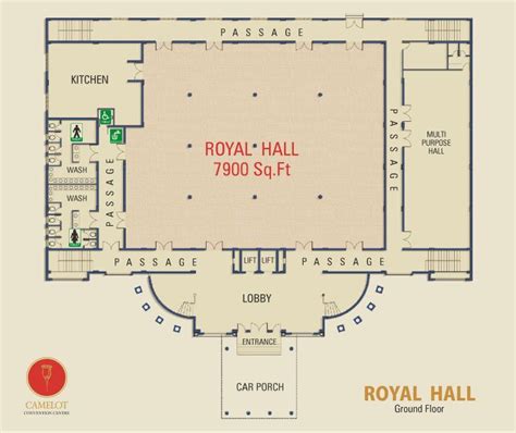 Banquet Hall Layout Design