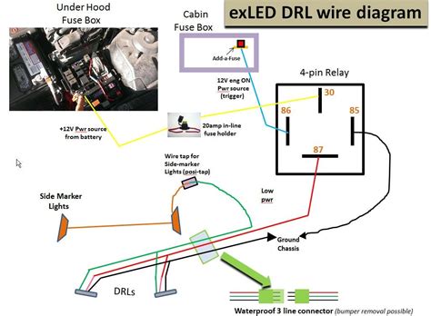 Wiring Diagram For 5 Pin Relay For Drl With Turn Signal Wire - Wiring Diagram Pictures