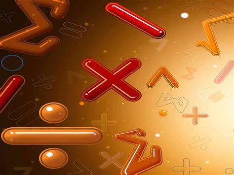 Simple Math Photo Backgrounds for Powerpoint Templates - PPT Backgrounds