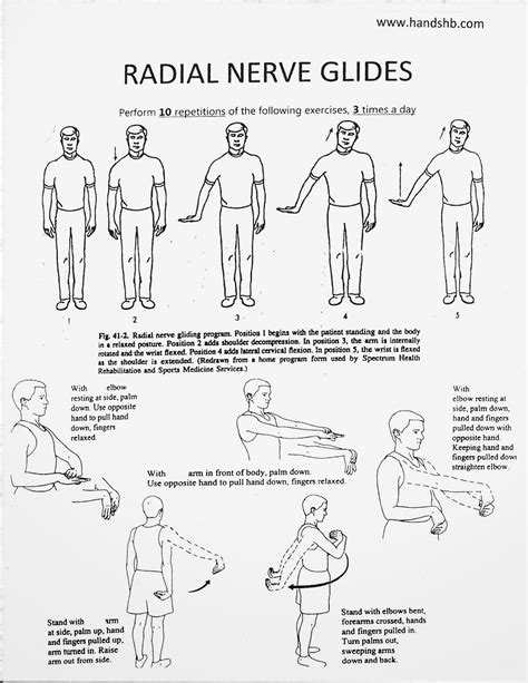 Radial Nerve Glides - REHAB FOR A BETTER LIFE