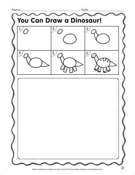 Drawing Activities For Kindergarten