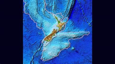 International scientists make refined map of world’s '8th continent' Zealandia submerged in ...