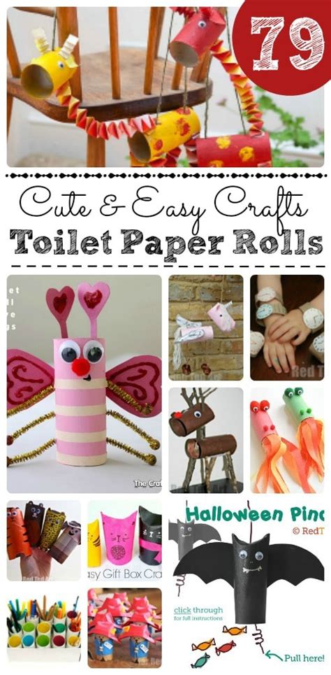 Toilet Paper Roll Crafts for Kids - Red Ted Art's Blog