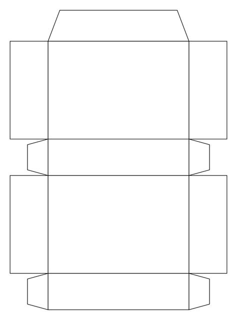 Cereal Box Template Box Templates Printable Free, Diy Gift Box Template, Paper Box Template, Box ...