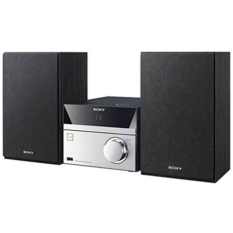 Sony Micro Hi-Fi Stereo Sound System with MP3 CD Player, FM Radio Tuner, 20 Preset Stations ...