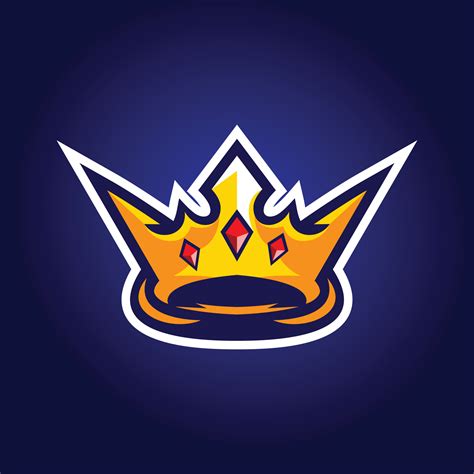 Crown Esports Logo 5640161 Vector Art at Vecteezy