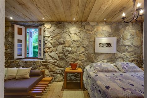 Charming Structures With Interior Stone Walls