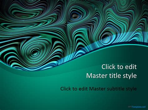 Free Green Abstract PPT Template