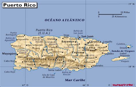 Map Of Towns In Puerto Rico | Dakota Map