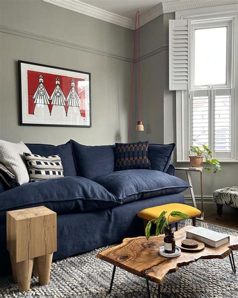 30 Blue Couch Living Room Ideas We Love