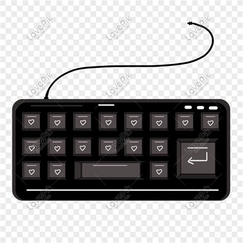 Original Cartoon Keyboard, Net, Keyboard Icons, Keypad PNG White Transparent And Clipart Image ...