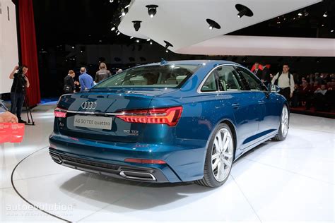 Blue Is the Right Color for 2019 Audi A6 in Geneva - autoevolution