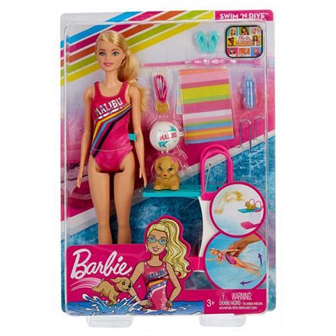 Mattel Κούκλα Barbie DreamHouse Adventures Κολυμβήτρια