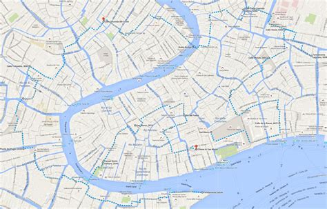 Venice Attractions Map PDF - FREE Printable Tourist Map Venice, Waking Tours Maps 2020