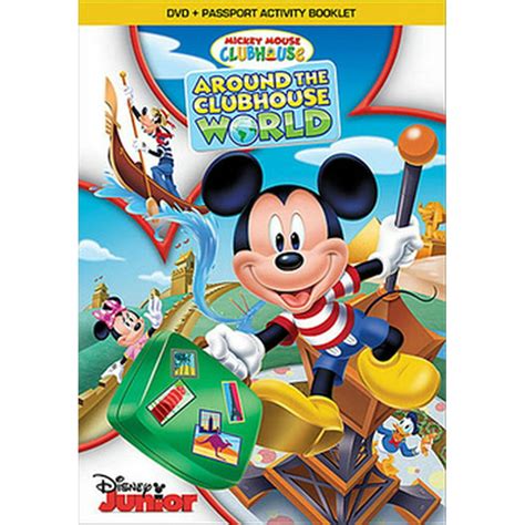 Mickey Mouse Clubhouse: Around the Clubhouse World (DVD) - Walmart.com - Walmart.com