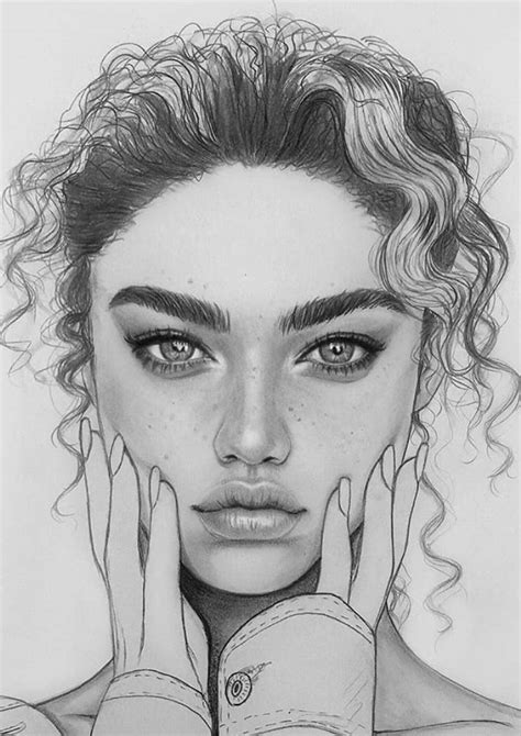 20+ face sketch painting - DayleCayden