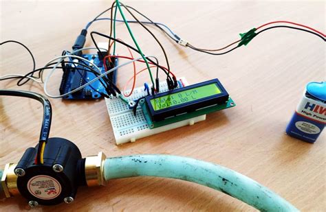 Arduino Water Flow Sensor - Measuring water Flow Rate and Volume using Arduino and Flow Sensor