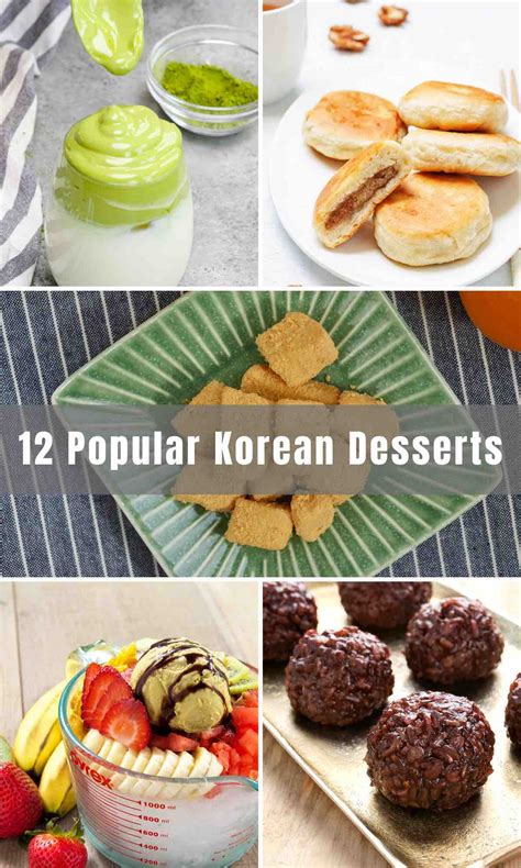 12 Popular Korean Desserts (Easy Korean Pastries and Sweets Recipes to Make at Home) - IzzyCooking