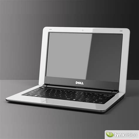 Dell Inspiron MIni Laptop 3D Model MAX OBJ FBX | CGTrader.com