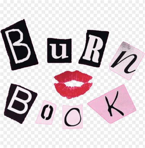 Burn-book - Mean Girls - Burn Book Scarf PNG Transparent With Clear Background ID 179768 | TOPpng