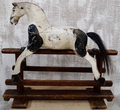 Antique Victorian Midsized Rocking Horse (SOLD) – Clubhouse Interiors Ltd