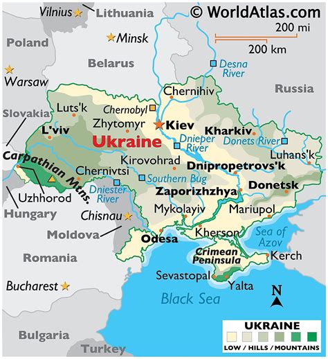 Ukraine Maps & Facts - World Atlas