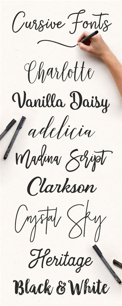 Explore more than 1,300 casual, retro, or classically elegant cursive fonts that are eye ...