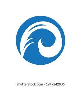 Ocean Wave Logo Vector Illustration Design Stock Vector (Royalty Free) 1947242836 | Shutterstock