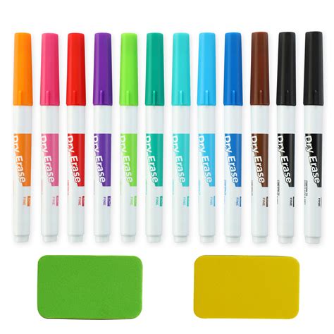 Wholesale TWOHANDS Dry Erase Markers with 2 Eraser, 11 Colors,20512 Supplier and Service ...