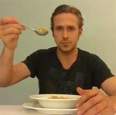 Ryan Gosling Eats Cereal to Mark Passing of 'Ryan Gosling Won’t Eat His Cereal' Meme Creator ...