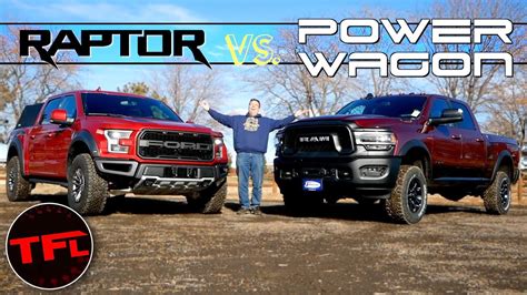 Video: Ram Power Wagon vs Ford Raptor Rumble: Which is the King of Off-Road Trucks? - The Fast ...